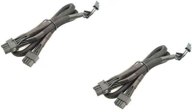 Main image of Aomoproing PCI-E 8Pin to Dual 8Pin(6+2Pin) Modular Power Supply Cable for  RM1000X RM550X 650X 750X 850X, 2 Pack