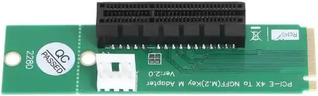 Main image of Express Adapter Converter NGFF M.2 to PCI-e 4X Slot Riser Card M Key M.2 SSD Port to PCIfor PCI-E X1 to X4 m.2 Riser card