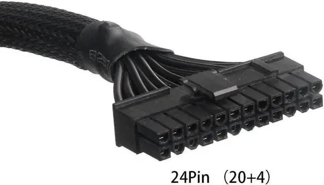 Alt view image 5 of 5 - Aomoproing 60CM Motherboard 24 pin modular cable rm650x rm750x rm850x rm1000x for Corsair