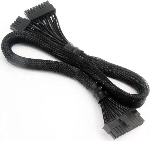 Alt view image 4 of 5 - Aomoproing 60CM Motherboard 24 pin modular cable rm650x rm750x rm850x rm1000x for Corsair
