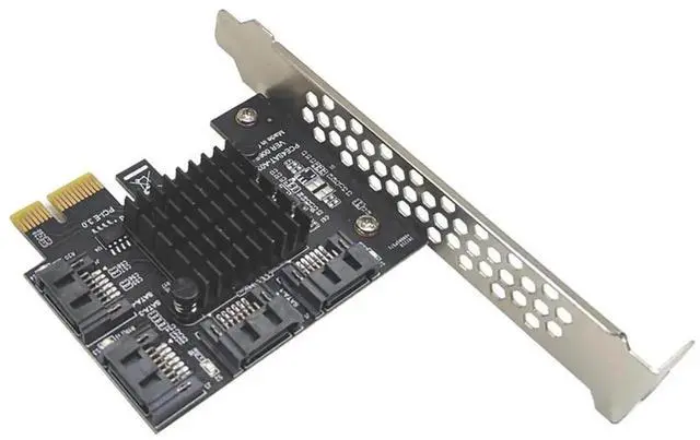 Alt view image 2 of 2 - Add On Card SATA3 PCI E/PCIE/PCI Express SATA 3 Controller Multiplier SATA Card/Expansion PCI E PCIE x1 SATA Port Adapter