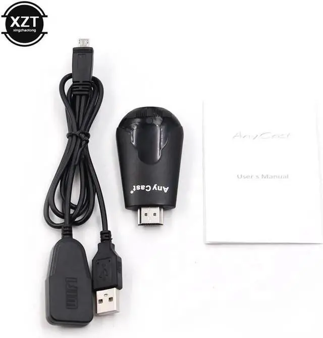 Alt view image 3 of 6 - High performance 1080P HD TV Stick Airplay Miracast Media Streamer Adapter Wireless WiFi Display Dongle Receiver Mirascreen K4