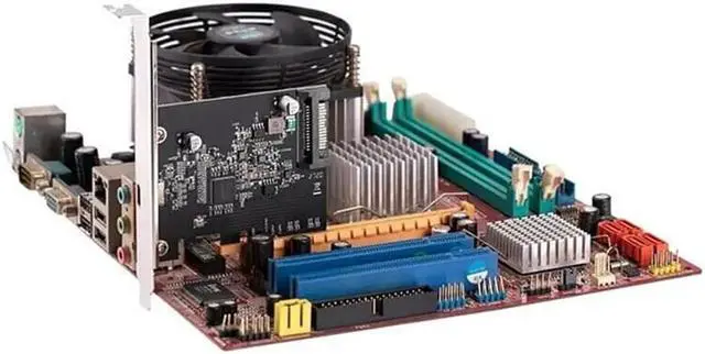 Alt view image 3 of 6 - USB 3.2 PCI Express Expansion Card PCI-E 4X to USB3.2 Gen2 X2 Type-C 20Gbps SATA Powered ASMedia ASM3242