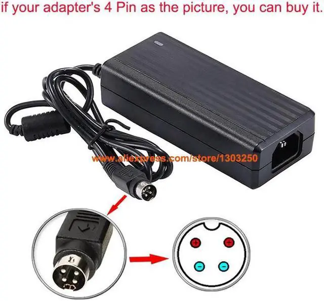 Alt view image 6 of 6 - 1pcs High Quality 12V 5A IC solutions AC /DC Converter Adapter Power Supply 4 Pin 4-Pin for LCD monitor Flat Panel TV 4Pin