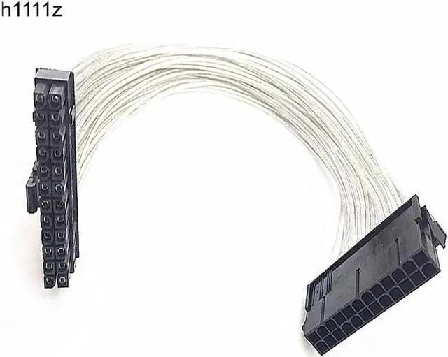 Main image of ATX Power Extension Cable 24 Pin Male to 24Pin Female PC PSU TW Internal Power Lead Connector Wire 24Pin Extension Cable