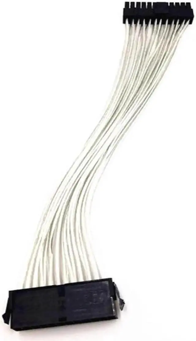 Alt view image 3 of 4 - ATX Power Extension Cable 24 Pin Male to 24Pin Female PC PSU TW Internal Power Lead Connector Wire 24Pin Extension Cable