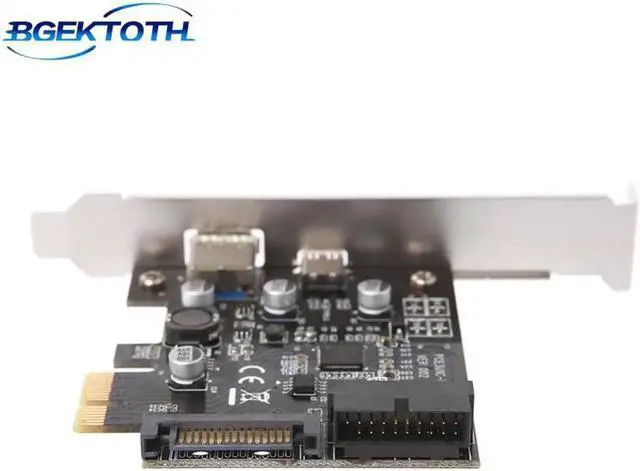 Main image of Aomoproing PCI-E Express To USB 3.1 Type-C USB-C Plug Power Charger Expansion Card Adapter MAY-11