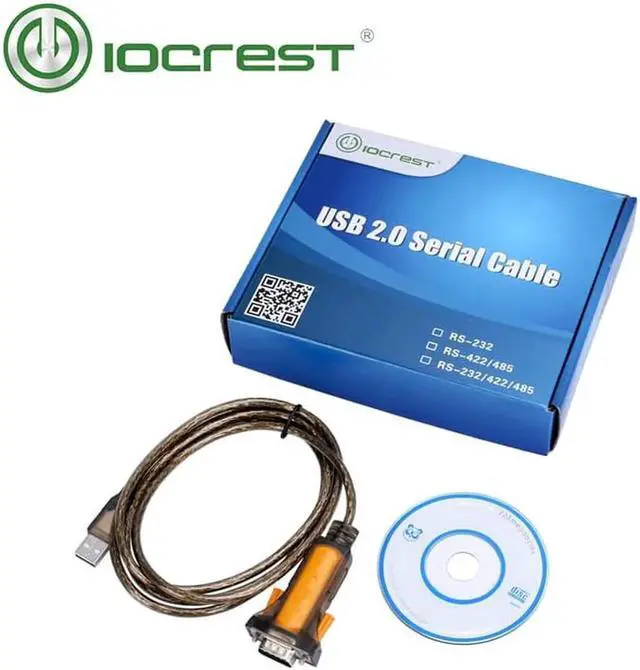 Alt view image 2 of 5 - Aomoproing 1.5M USB 2.0 to RS232 DB9 Male Serial Cable FTDI Chipset 1 Port Rs232 Stock Yellow