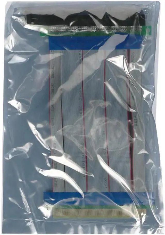 Alt view image 3 of 6 - PCI-E 16X to 16X Riser Card Adapter Extender Cable PCI E 16 X PCI Express Flexible Riser 1X 4X 8X 16 X for BTC Miner Mining