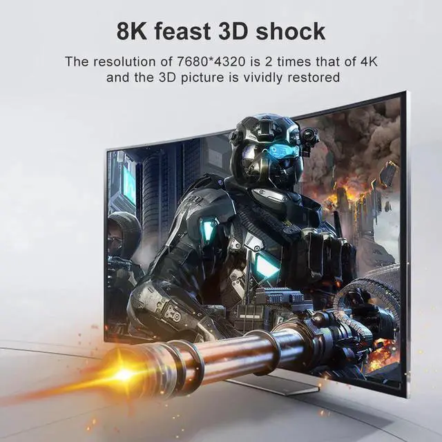 Alt view image 5 of 6 - Switch 3 Port DP 1.4 Switcher Box Bi-Direction 1X3 or 3x1 32.4Gbps 8K@60Hz 4K@144Hz HDR for Display Port PC monitor