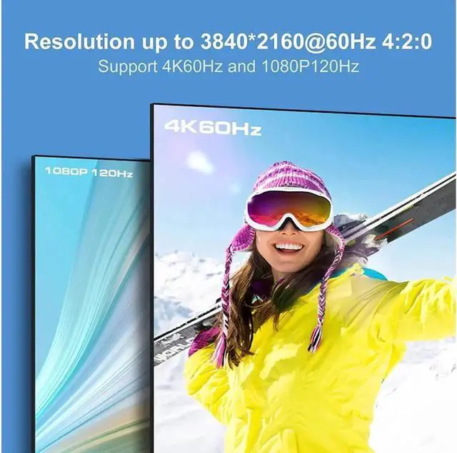 Alt view image 2 of 7 - Switch HDMI 2 Port 4K @60Hz, 2 in 1 Out HDMI KVM Switch with 4 Port USB 2.0 for 2 Computers 1 Monitor Share Keyboard Mouse Printer Support Wired-Desktop Controller Including 2 USB 2.0 Cable