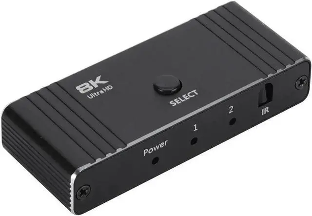 Alt view image 6 of 6 - 8K HDMI Switch 8k60hz 4K@120Hz Switcher 2 in 1 Out Bi-Direction Switch 1080p@240Hz Display Adapter Splitter Converter 1 in 2 Out
