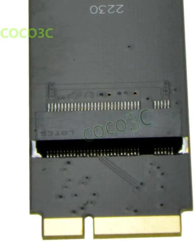 Alt view image 4 of 5 - Aomoproing B key M.2 SATA SSD Adapter as SSD for 2012 MACBOOK Air B+M Key NGFF for SanDisk X110 Transcend MTS400