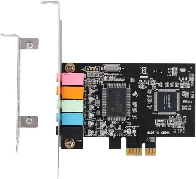 Alt view image 3 of 6 - Aomoproing PCIe-express expand add on card PCIE 5.1CH Sound Card converter adapter support for PC computer /desktop with High Performance