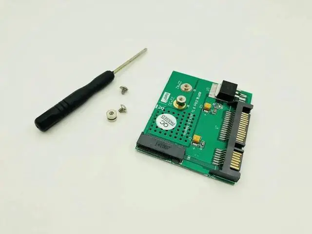 Alt view image 3 of 6 - M.2 NGFF SATA SSD to 2.5 IDE SATA SSD Converter SATA Adapter Card Interface Adapter Converter for PC Desktop Laptop