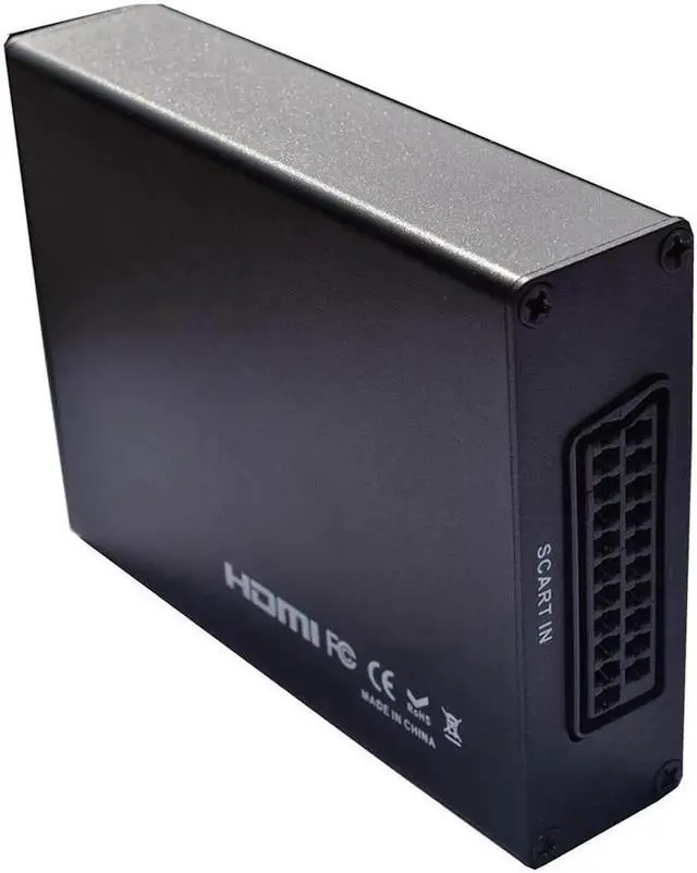 Alt view image 2 of 6 - Scart To HDMI Scaler Box SCART to HDMI Video Audio Converter Adapter 720P 1080P For HD TV DVD Box Earphone EU US Adapter