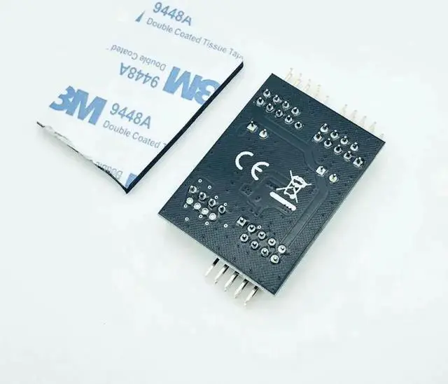 Alt view image 3 of 6 - 9Pin USB Header 1 to 2 Card Board Desktop 9 Pin USB HUB USB2.0 9pin Connector Adapter 30cm USB 9Pin Cable + SATA Power Cable