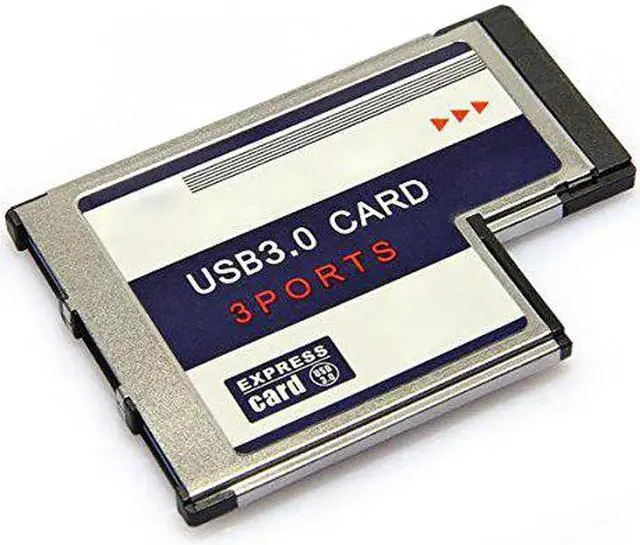 Main image of Aomoproing 3 Port USB 3.0 Express Card 54mm PCMCIA Express Card for Laptop