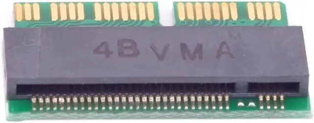 Alt view image 2 of 6 - Aomoproing M key M.2 PCIe NVMe SSD Adapter for MACBOOK Air Pro 2013 2014 2015 2016 2017 A1465 A1466 A1398 A1502 iMAC A1418 Mac mini A1347