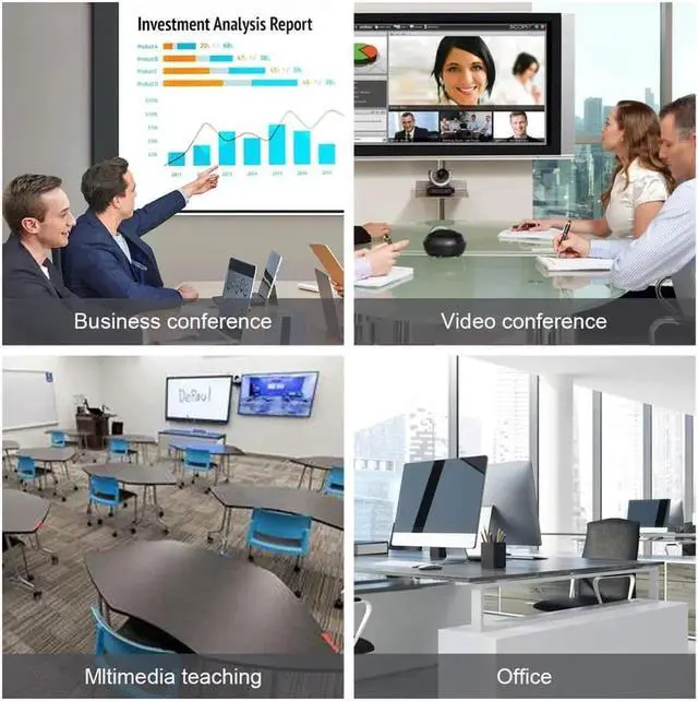 Alt view image 3 of 7 - Switch HDMI, UHD 4K @30Hz, HDMI KVM Switch 2 Port with 4 USB 2.0, Support HDMI Switch for 2 Computers Share Keyboard Mouse Printer and one HD Monitor, with 2 HDMI and 2 USB Cables