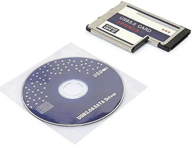 Alt view image 2 of 5 - Aomoproing SODIAL(R)3 Port USB 3.0 Express Card 54mm PCMCIA Express Card for Laptop -CAA