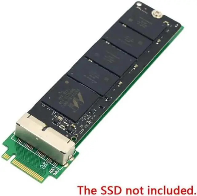Alt view image 6 of 6 - Aomoproing M.2 NGFF M-Key adapter for Macbook Air Pro SSD 2013 2014 2015 2016 2017 A1493 A1502 A1465 A1466