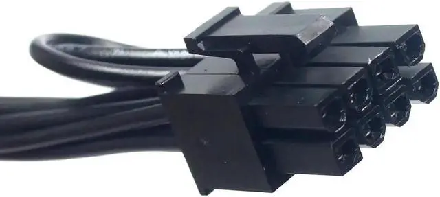 Alt view image 5 of 6 - Mini 6Pin to PCI-E 6Pin & 8Pin (6+2) Dual PCI-E Ports Video Graphic Card Power Cable for G5 / Mac Pro 30CM+15CM