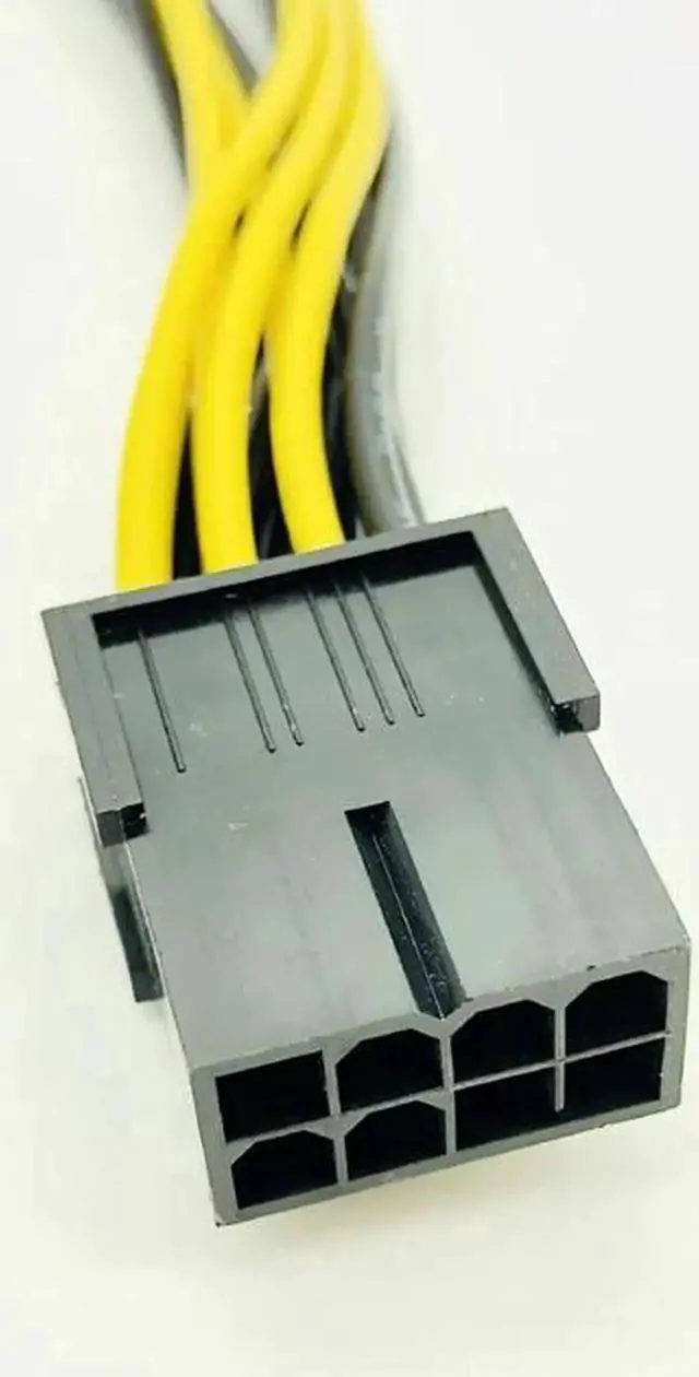 Alt view image 6 of 6 - Power Cable for Graphics Card PCIE PCI E 8 Pin Female to Dual 8 pin 6+2p Male GPU Video Card Power Supply Cables Cord 18AWG 20cm