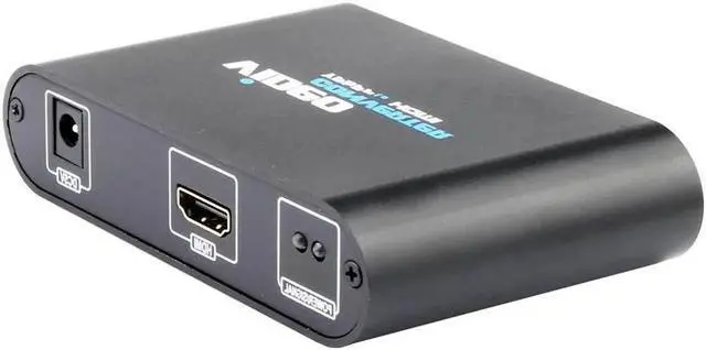 Alt view image 3 of 6 - 5 RCA Ypbpr To HDMI Converter PS2 XBOX WII To HDMI HDTV Video Audio Connector Adapter With USB Power Cable