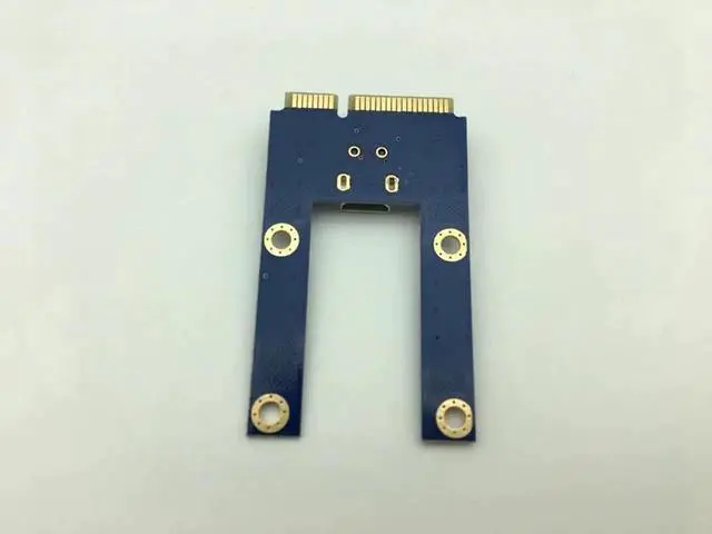 Alt view image 4 of 6 - Mini PCIe Riser PCI Express 1x to 16x for Laptop External Graphics Card GDC Miner mini PCIe to PCI e Extension Cable Riser Card