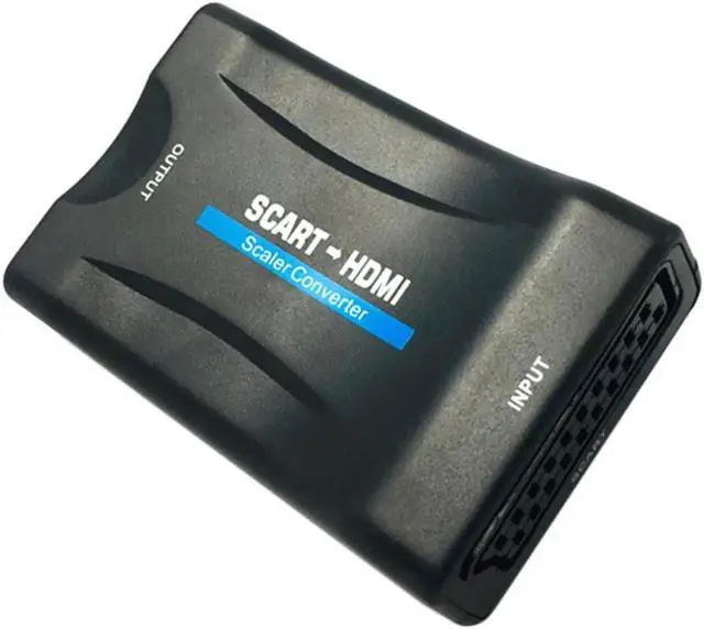 Alt view image 6 of 6 - 1080P SCART To HDMI Video Audio Upscale Converter Adapter for HD TV DVD for Sky Box STB Plug and Play Drop Shipping