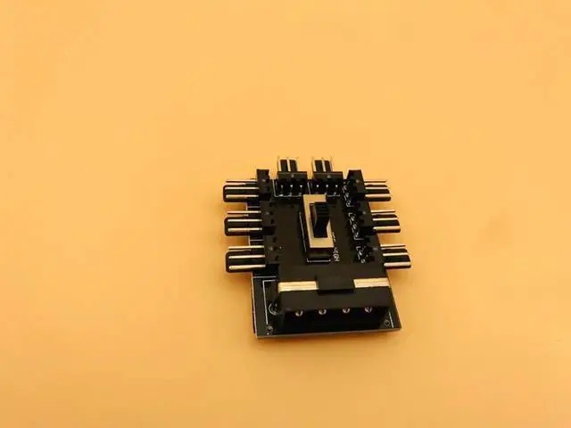 Main image of PC 1 to 8 4Pin Molex Cooler Cooling Fan PWM 3Pin Power Hub Splitter Cable Supply Speed Controller Adapter For BTC Miner Mining