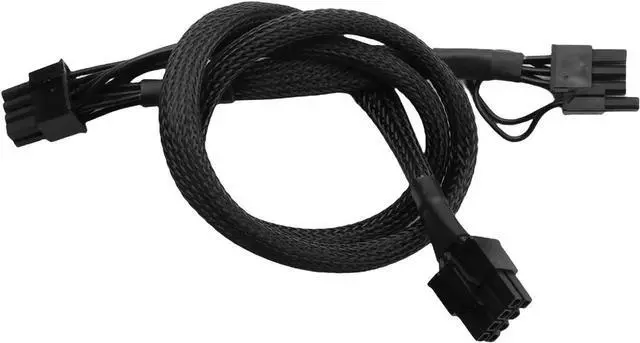 Alt view image 6 of 6 - Aomoproing PCIe 8Pin to 2 Ports 6+2Pin Modular Power Supply Cable for Corsair RM1000X RM550X 650X 750X 850X Modular Power, 5 Pack