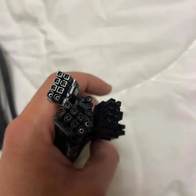 Alt view image 5 of 6 - Aomoproing PCIe 8Pin to 2 Ports 6+2Pin Modular Power Supply Cable for Corsair RM1000X RM550X 650X 750X 850X Modular Power, 5 Pack