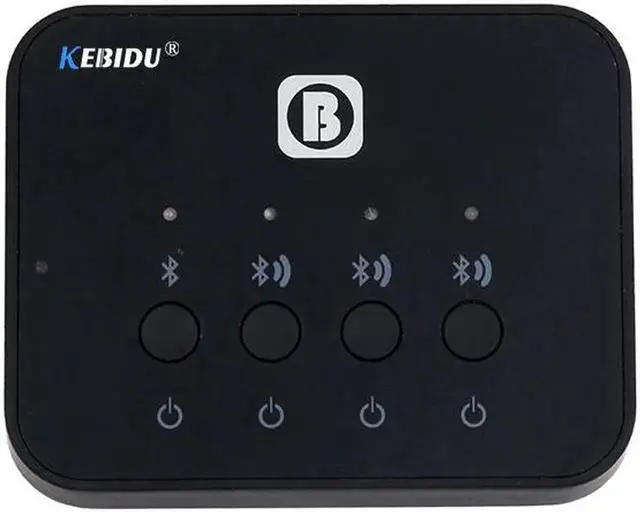 Alt view image 2 of 6 - Link Optical Transmitter Bluetooth v4.1 Multi-pair 1 to 3 Mini for TV Wireless Music Audio Adapter for Headphones/Speakers