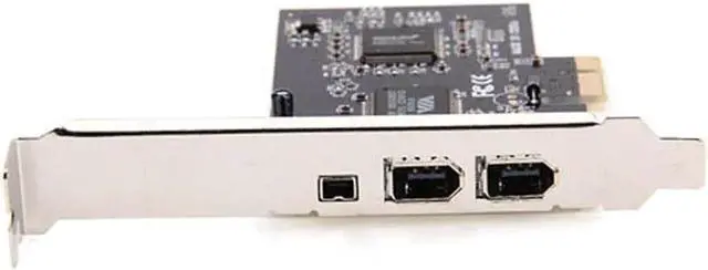 Alt view image 3 of 5 - Aomoproing PCI-E to IEEE 1394 Video Capture Card 6-Pin 4-Pin FireWire Controller Card with Converter Cable for Digital Camera DV Camcorders