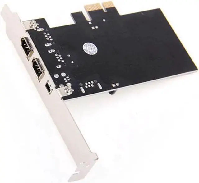 Alt view image 2 of 5 - Aomoproing PCI-E to IEEE 1394 Video Capture Card 6-Pin 4-Pin FireWire Controller Card with Converter Cable for Digital Camera DV Camcorders
