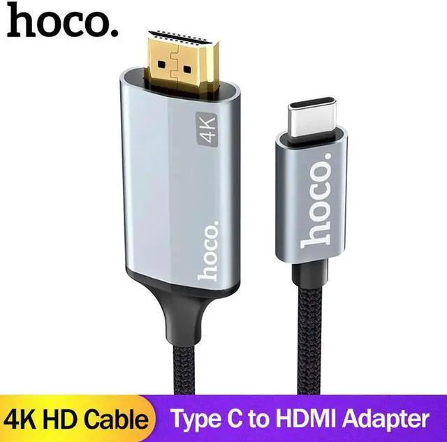 Main image of USB C HDMI Cable Type C to HDMI Adapter For Macbook Samsung Galaxy S9 S8 Huawei Mate10 P20 Projector HDMI to Type-C Cable