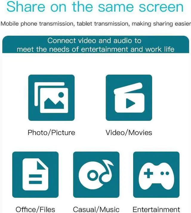 Alt view image 5 of 6 - USB C HDMI Cable Type C to HDMI Adapter For Macbook Samsung Galaxy S9 S8 Huawei Mate10 P20 Projector HDMI to Type-C Cable