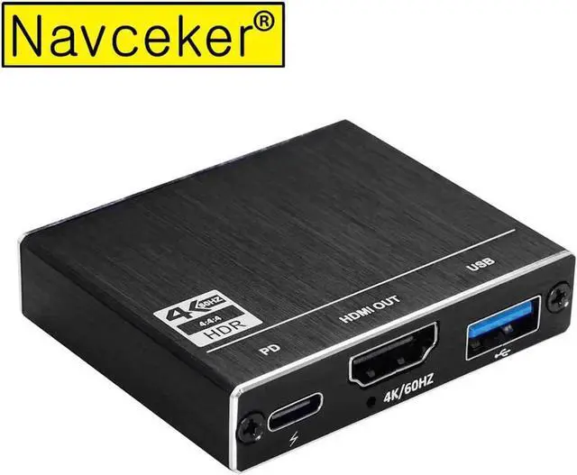 Main image of 2019 100 W PD USB 3.1 Type C USB C to HDMI Adapter 4K 60Hz HDMI 2.0 USB C to HDMI Type C USB 3.1 HUB Converter for MacBook Pro