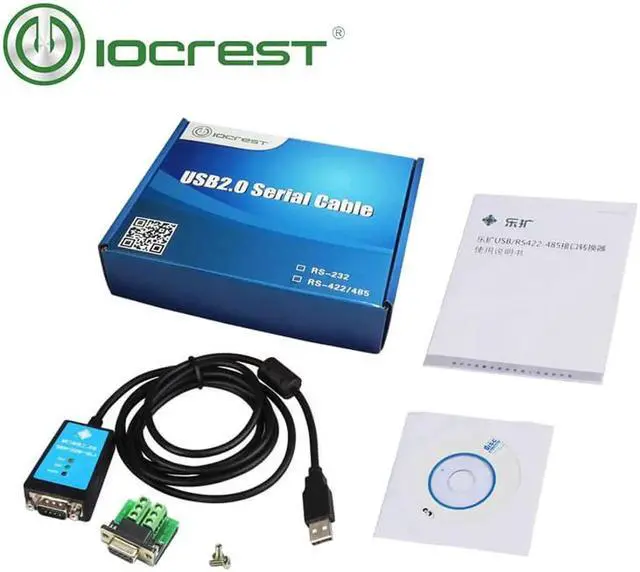 Alt view image 4 of 5 - Aomoproing USB to Serial RS-422/485 Cable Converter USB to rs485 rs422 Communication Converter