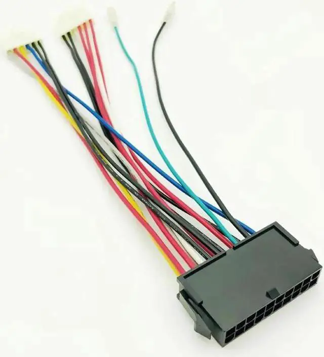 Alt view image 3 of 6 - Computer Cable & Connectors AT PSU Converter Power Cable 20Pin ATX to 2 Port 6Pin 20cm for 286 386 486 586 Old PC DIY