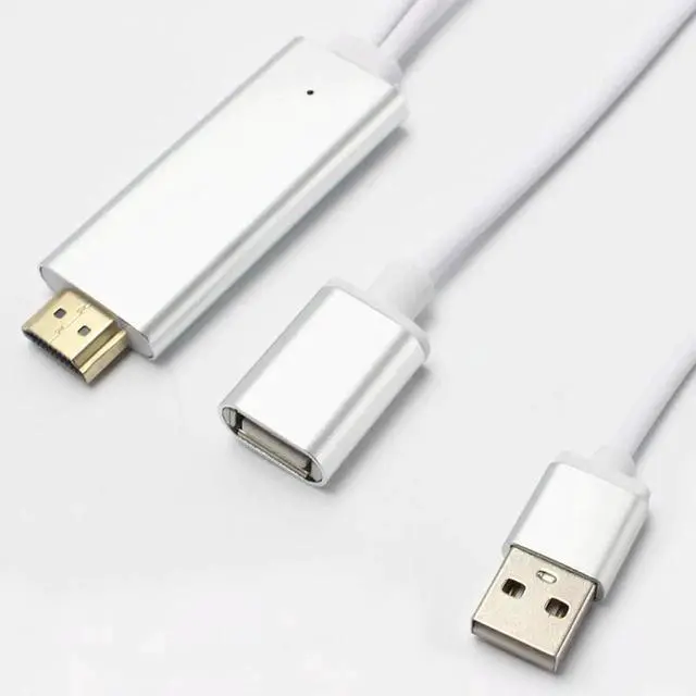 Alt view image 6 of 6 - Lightning To 1080P to HDMI Cable Adapter TV HD Cable for iPhone7 / 7s / 6 / 6S / Plus / Android