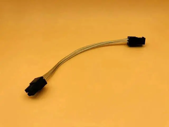 Alt view image 5 of 6 - 5PCS 4Pin Male to 4Pin Female PC CPU Power Supply Extension Cable Cord 8" inch ATX 4Pin to 4Pin Connector Adapter for BTC Mining