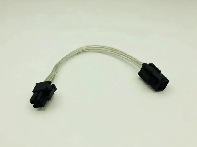 Alt view image 2 of 6 - 5PCS 4Pin Male to 4Pin Female 8" inch ATX PC CPU Power Supply Extension Cable Cord 4Pin to 4Pin Connector Adapter for BTC Mining