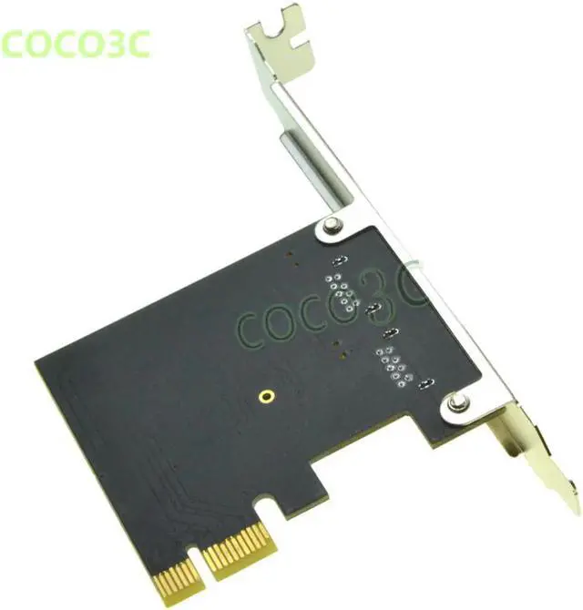 Alt view image 4 of 6 - Aomoproing Chip NEC720202 SuperSpeed 5Gbps 2 ports USB 3.0 PCI express Card PCIe with low profile bracket pci-e to usb 3. 0