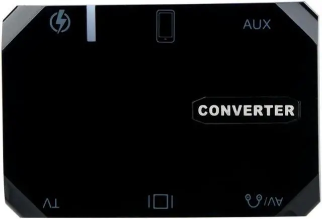 Alt view image 3 of 6 - 3 in 1 Wireless HDTV Converter Adapter USB to HDMI AUX AV TV Audio Video Adapter Universal for iPhone Android Phone P0