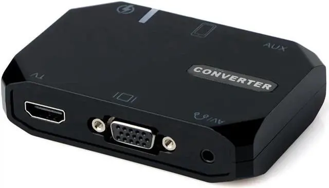 Alt view image 4 of 6 - 3 in 1 Wireless HDTV Converter Adapter USB to HDMI AUX AV TV Audio Video Adapter Universal for iPhone Android Phone P0