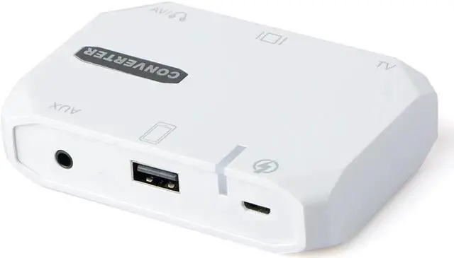 Alt view image 2 of 6 - 3 in 1 Wireless HDTV Converter Adapter USB to HDMI AUX AV TV Audio Video Adapter Universal for iPhone Android Phone P0
