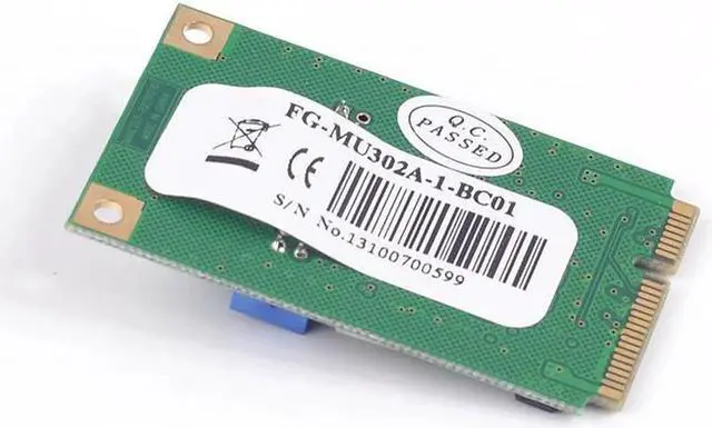 Alt view image 5 of 5 - Mini PCI-E to 2 ports USB 3.0 Card Renesas NEC Chip Mini PCIe Card with 4pin Power supply 2x10(19pins) Socket